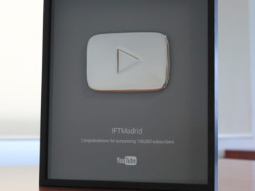 The IFT Youtube channel receives the Silver Play Button award