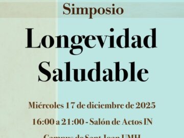 IV Simposio Longevidad Saludable, 17 dic 2025