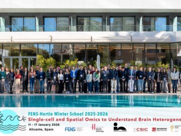 Alicante brings together young researchers at the FENS-Hertie Winter School on advanced technologies for understanding brain diversity