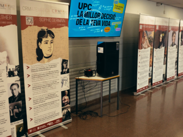 L’exposició “Figures Visibles” s’inaugura a la Facultat de Matemàtiques i Estadística de la UPC