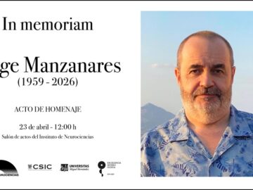 Memorial service for Prof. Jorge Manzanares, April 23 2026