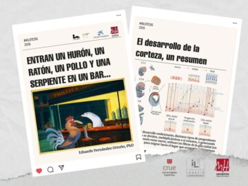 Eduardo Fernández Ortuño, local finalist in the #HiloTesis competition